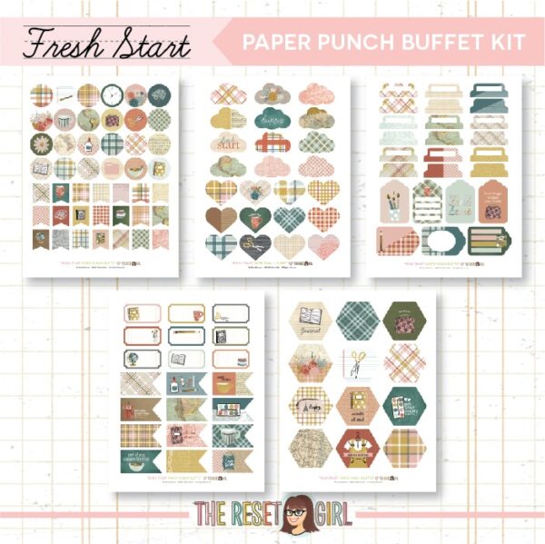 Fresh Start Paper Punch Buffet Kit WEB-01