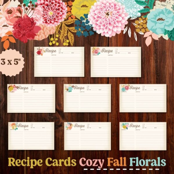 Recipe Cards Store Graphic