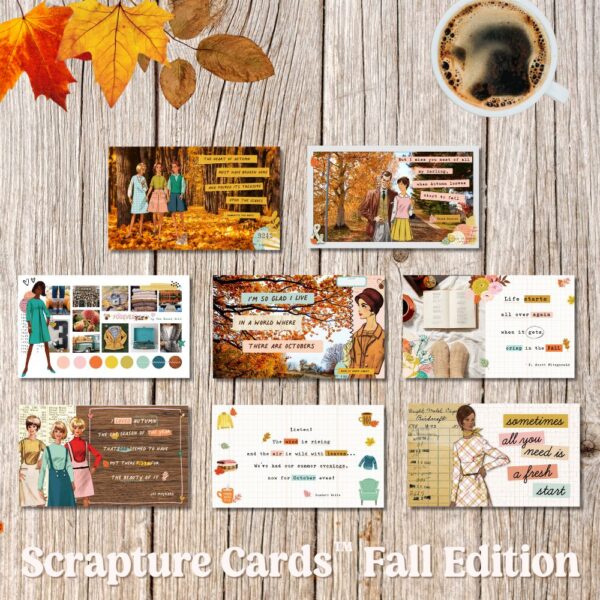 Scrapture Cards Fall Edition Store Graphic